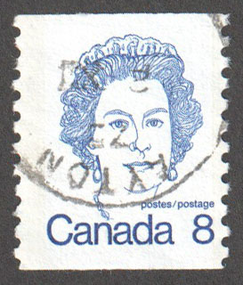 Canada Scott 604viii Used - Click Image to Close